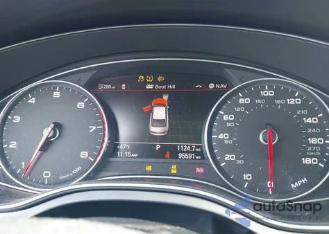 2015 Audi A6 3.0T Premium Plus from USA, damaged, VIN WAUHGAFC0FN004581